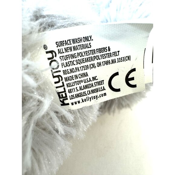 Sloth Plush with Bunny Ears Easter Stuffed Animal Toys Brown Gray Lot of 2 - Picture 9 of 11